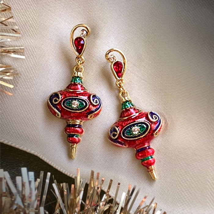 Christmas Ornament Earrings