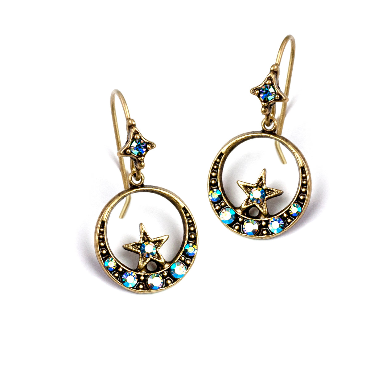 Nesting Star Earrings E1498 - sweetromanceonlinejewelry