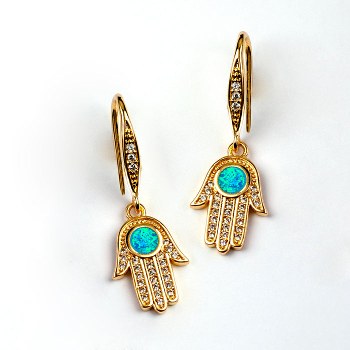 Hamsa Earrings E1502 - sweetromanceonlinejewelry