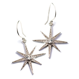 North Star Earrings E1506 - sweetromanceonlinejewelry