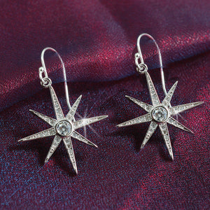 North Star Earrings E1506 - sweetromanceonlinejewelry