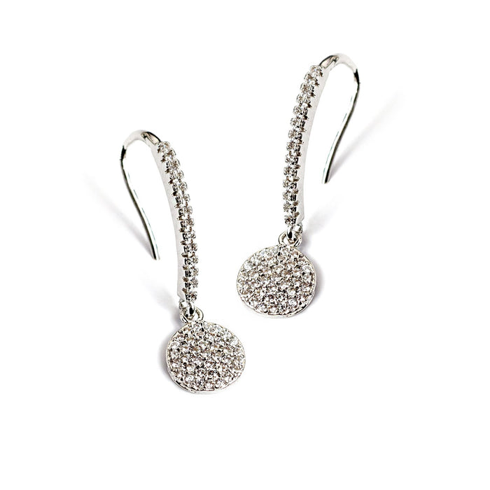 Shimmer Dot Earrings E1509 - sweetromanceonlinejewelry