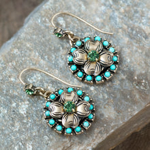 Load image into Gallery viewer, Dogwood Blossom Bracelet and Earrings Set