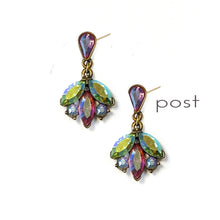 Load image into Gallery viewer, Vintage Rainbow Firefly Necklace  N1221