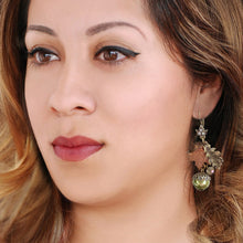 Load image into Gallery viewer, Autumn Leaves &amp; Acorn Earrings  E648L
