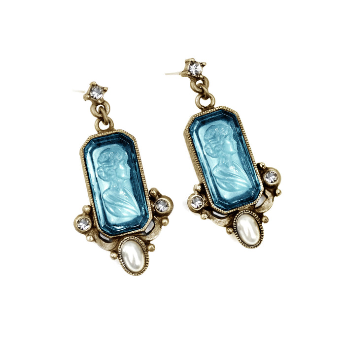 Daphne Intaglio Earrings E909