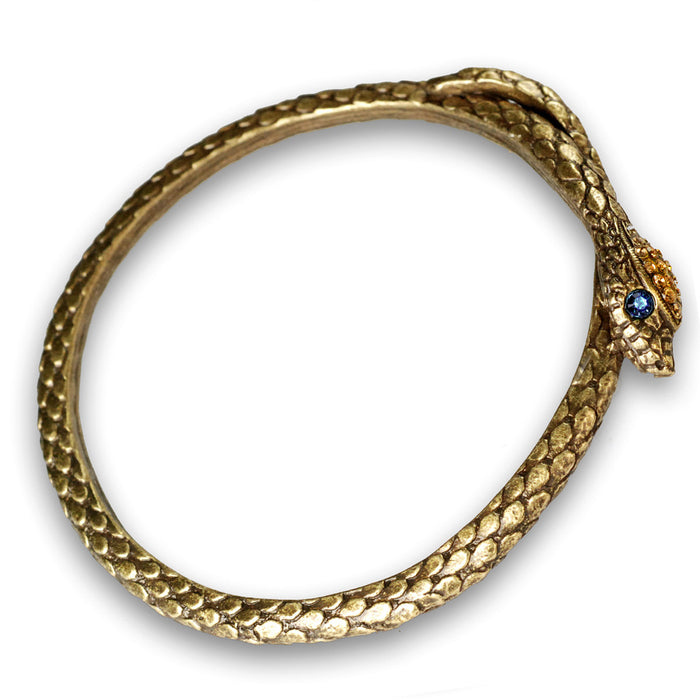 Gothic Snake Bangle Bracelet