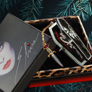Elvira's Coffin Stash Box Locket Necklace  EL_BX100