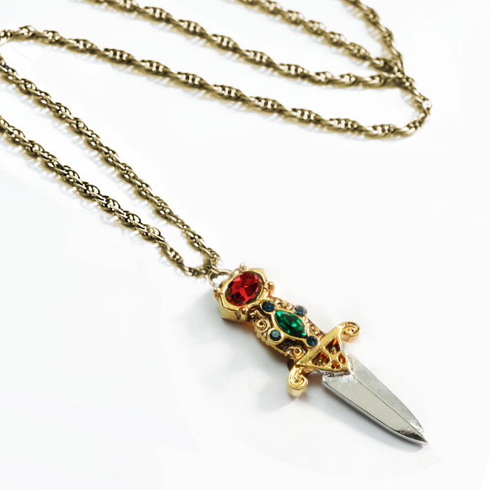 Elvira's Dagger Necklace EL_N105 - sweetromanceonlinejewelry