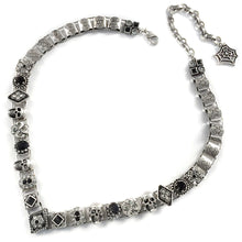 Load image into Gallery viewer, Elvira&#39;s Gothic Jewel Vee Collar Necklace EL_N112