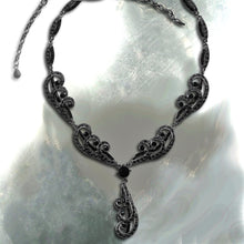 Load image into Gallery viewer, Elvira&#39;s Spellbound Crystal Necklace