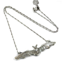 Load image into Gallery viewer, Elvira&#39;s Vampire Bat Necklace EL_N119