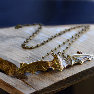 Elvira's Vampire Bat Necklace EL_N119