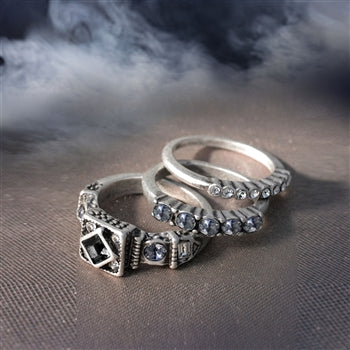 Elvira's Gothic Ring Trio