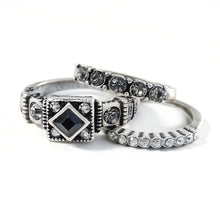 Load image into Gallery viewer, Elvira&#39;s Gothic Ring Trio