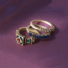 Load image into Gallery viewer, Summer Stack Ring Trio - sweetromanceonlinejewelry