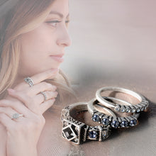 Load image into Gallery viewer, Summer Stack Ring Trio - sweetromanceonlinejewelry