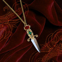 Load image into Gallery viewer, Elvira&#39;s Dagger Necklace EL_N105