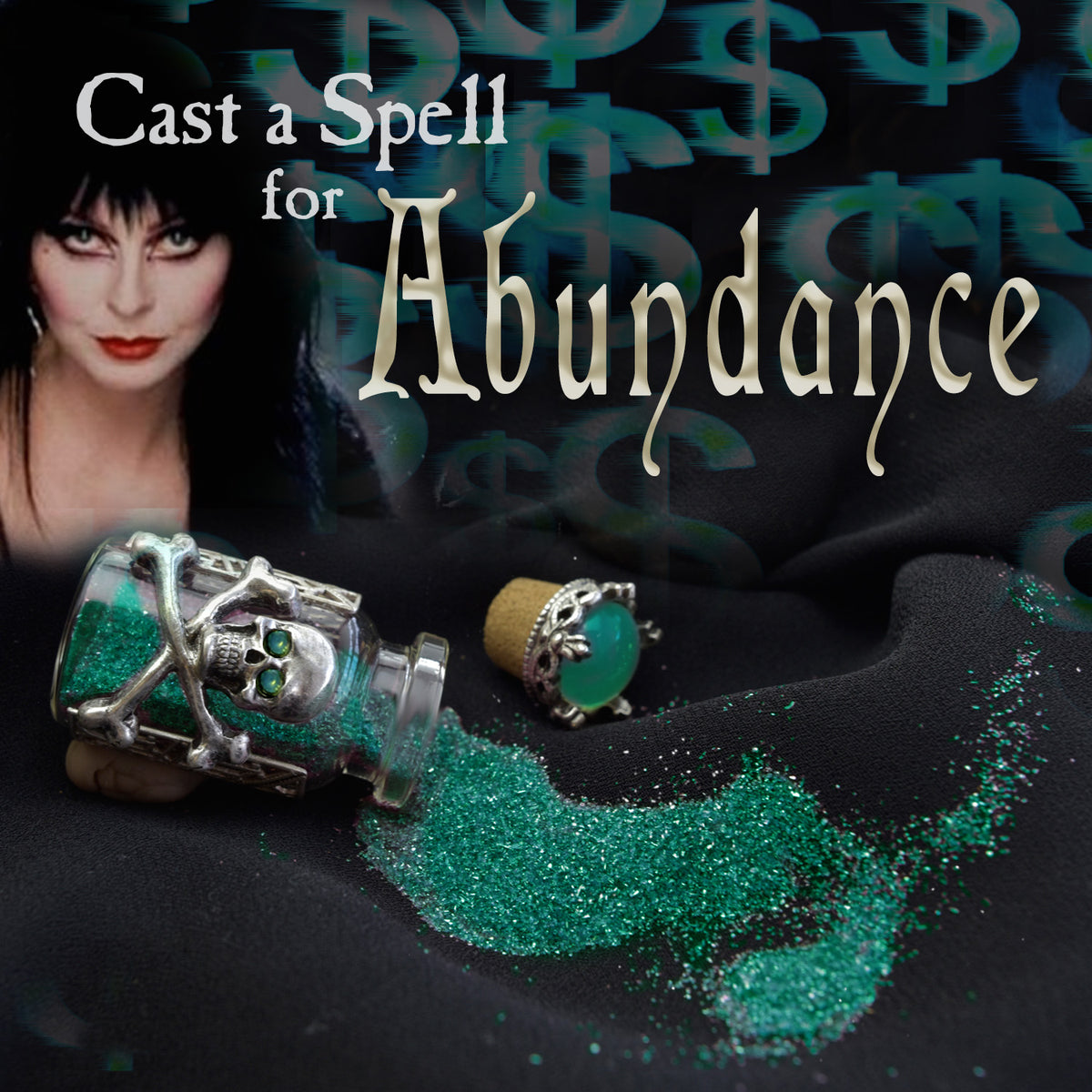 NEW! Limited Edition Elvira's Poison Bottles - Abundance - sweetromanceonlinejewelry
