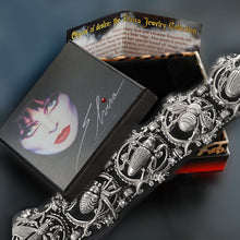 Load image into Gallery viewer, Elvira&#39;s Creepy Gothic Insect Bracelet EL_BR111