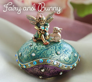 Easter Egg Miniature Box Collection - Set of 5 Eggs