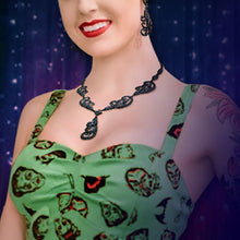 Load image into Gallery viewer, Elvira&#39;s Spellbound Crystal Necklace EL_N116