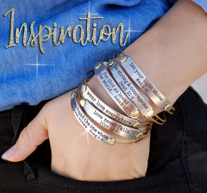 Inspirational Bible Verse Bracelets Christian Bracelets Sweet Romance Sweet Romance Jewelry