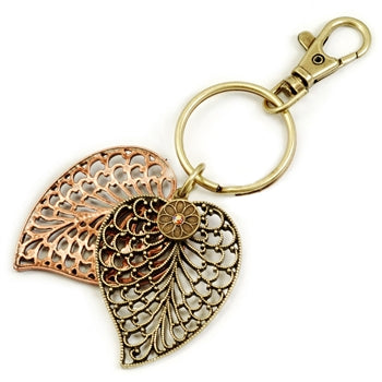 Leaves Keychain