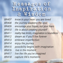 Load image into Gallery viewer, Inspirational Message Leather Bracelets