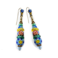 Load image into Gallery viewer, Millefiori Stack Earrings  E1474