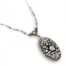 Load image into Gallery viewer, Victorian Oval Diamante Necklace, Earrings or Set