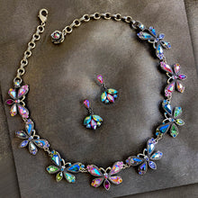Load image into Gallery viewer, Vintage Rainbow Firefly Necklace  N1221