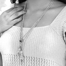Load image into Gallery viewer, 3 Strand Prism Necklace N1313