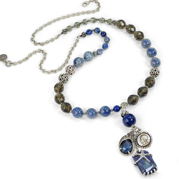 Lost Treasure Gemstone Bead Necklace N1376