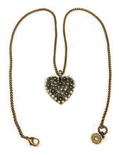 Load image into Gallery viewer, Crystal and Pearl Pendant Choker Necklace N1506 - sweetromanceonlinejewelry