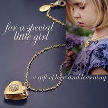 Load image into Gallery viewer, Little Girls Heart Locket Necklace