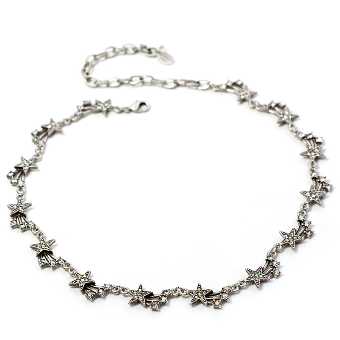 Shooting Star Collar Necklace N1625 - sweetromanceonlinejewelry