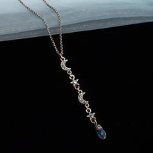 Load image into Gallery viewer, Star &amp; Moon Y Necklace N1628 - sweetromanceonlinejewelry
