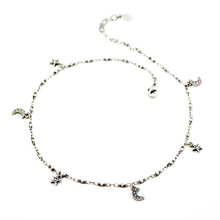 Load image into Gallery viewer, Star &amp; Moon Charm Necklace N1629 - sweetromanceonlinejewelry