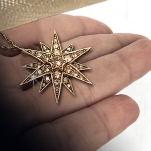 Victorian Star Necklace N1633