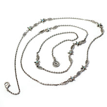Load image into Gallery viewer, In Line Long Necklace N1637 - sweetromanceonlinejewelry