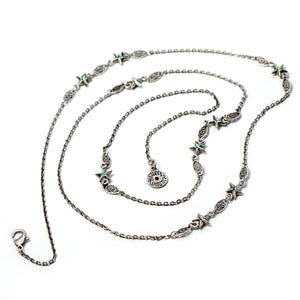 In Line Long Necklace N1637 - sweetromanceonlinejewelry
