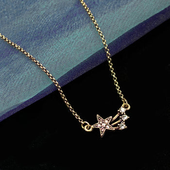 Shooting Star Necklace N1642 - sweetromanceonlinejewelry