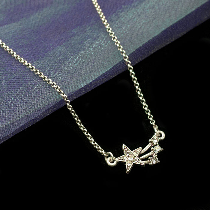 Shooting Star Necklace N1642 - sweetromanceonlinejewelry