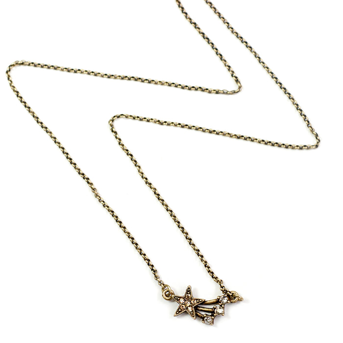 Shooting Star Necklace N1642 - sweetromanceonlinejewelry