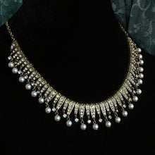 Load image into Gallery viewer, Vintage Art Deco Statement Necklace &amp; Earrings Set