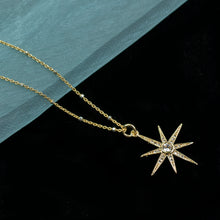 Load image into Gallery viewer, North Star Pendant Necklace N1702 - sweetromanceonlinejewelry