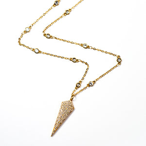Tapper Necklace N1704 - sweetromanceonlinejewelry