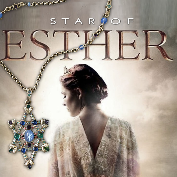 Star of Esther Magen David Necklace for Israel N370
