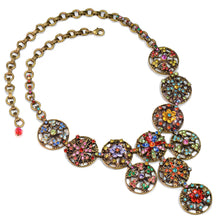 Load image into Gallery viewer, Calypso Rainbow Statement Necklace N499